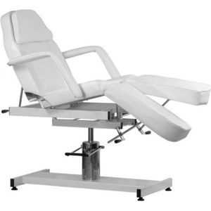 Behandelstoel - Pedicurestoel-Verstelbaar - Wit - Verstelbaar