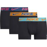 Nike Dri-fit Es Trunk Boxers 3 Eenheden Zwart S Man