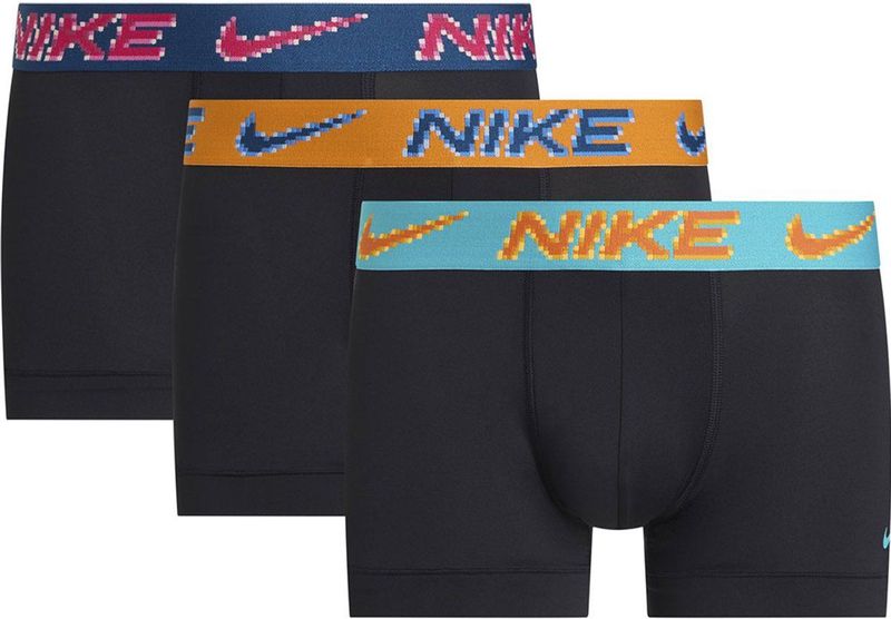 Nike Dri-fit Es Trunk Boxers 3 Eenheden Zwart S Man