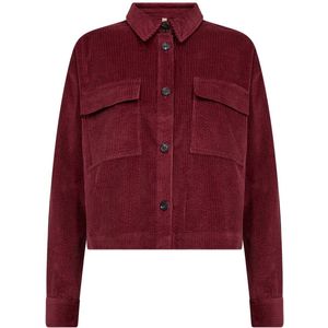 Regular fit jack in ribcordlook, model 'Bindi'