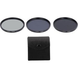 EGoods - Cameralens ND-filterset met neutrale dichtheid, HD coating, anti-verstrooid licht, anti-kras optisch glas (67 mm)