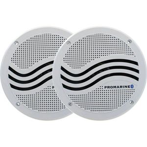 LTC Promarine BT65 witte Bluetooth Speakerset met ingebouwde Versterker 2xSlave | LTC-3019
