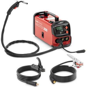 Stamos Germany - MIG/MAG lasapparaat - 200 A - 30% inschakelduur - TIG Liftarc - MMA - Flux