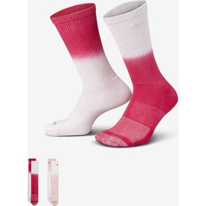 Nike Everyday Plus Cushioned Crew Sock - 2-Pack - Multi Color Rood - 34-38