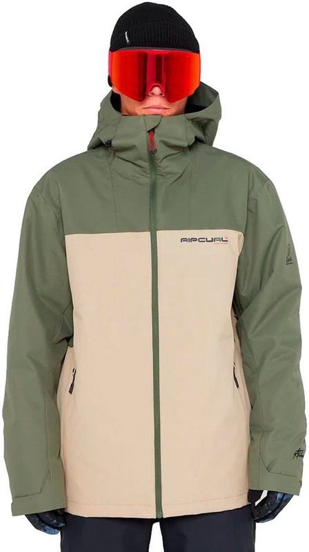 Rip Curl Anti Series Notch 10K/10K Jacket Ski-jas (Heren |olijfgroen/beige |waterdicht)