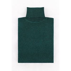 Fijngebreide Coltrui cashmere touch 2XL - heren sweater - Groen