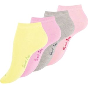 Korte sokjes - 8 paar leuke sokken - Maat 35-38 - Zomerkleurtjes