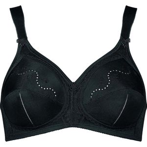 Triumph - Doreen+Cotton 01 N - BLACK - Vrouwen - Maat D100