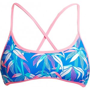 BooBam Blue Cross Back tie top - Dames | Funkita