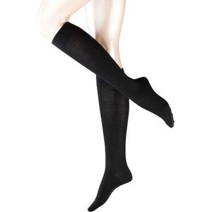 FALKE Sensitive Berlin Dames Kniekous 47416 3009 black 35-38