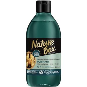 Doucheshampoo - 4-in-1 - Veganistisch - Natuurlijke Ingrediënten - Sociale Plastic Fles