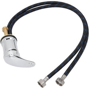 JGS Premium - Shampoo Kom Kraan Slang Galvaniseren Zinklegering - Veilig - Mengkraan voor Kapsalon en Kapper met 2 zoekwoorden toegevoegd.