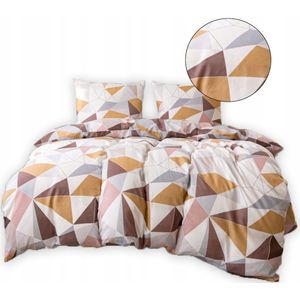 Dekbedovertrek 220x200cm & Kussenslopen 70x80cm - Katoen Satijn