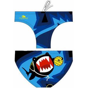 Turbo Shark Zwemslip Blauw 12-24 Months Jongens