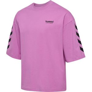 Hummel - hmlOVERSIZED WILLY - T-shirt - Paars - Korte Mouwen