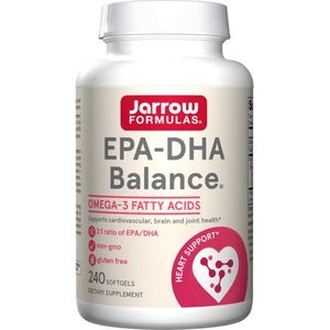 EPA-DHA Premium Balance 240 softgels - zuivere hooggeconcentreerde visolie | Jarrow Formulas