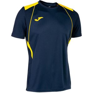 Joma - Championship VII - T-shirt - Blauw - Korte Mouwen - Voor Heren