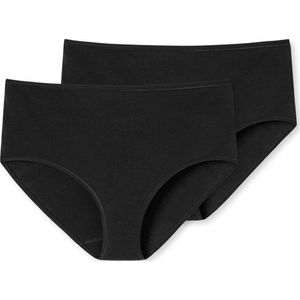 Schiesser 2Pack Midi Slip - Biologisch katoen Dames Onderbroek - Maat 4XL