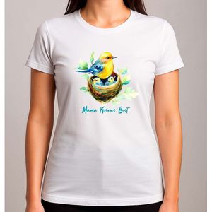 Mama Knows Best - T Shirt - BestMom - NumberOneMom - MomLife - SuperMom - Cute - BesteMama - NummerEenMama - MamaLeven - SuperMama