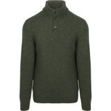 Gant - Mocker Pullover - Donkergroen - Wool Blend