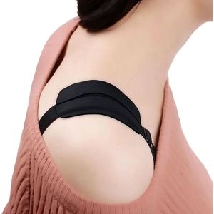 BH Multipack Bandjes I Schouder Pads Voor BH-Bandjes I Siliconen Bh Bandjes I Set van 2 Stuks I Zwart