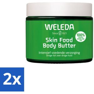 WELEDA - Body Butter - Skin Food - Droge huid - 150 ml - Voordeelverpakking - 2 stuks