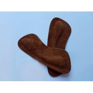 Finnacle - Hielbeschermers bruin - Tegen blaren - 1 paar