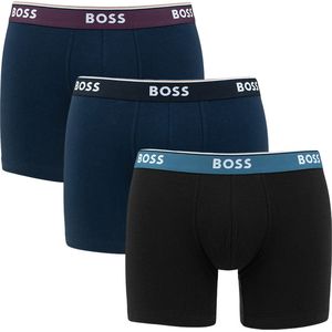 Hugo Boss BOSS power 3P boxers blauw 975 - M