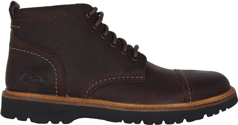 Clarks - Weltridge Zip - Heren Laars - Zwart