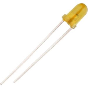 Schiefer - LED Diode - Geel - Single Led 1.7V 20mA DC - Diffuus 30K uur