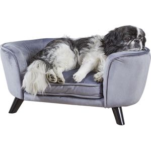 Enchanted sofa romy pewter grijs - 67,5X40,5X30,5 CM