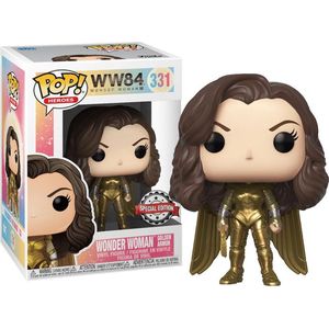 Funko Pop! DC Comics: Wonder Woman (Golden Armor) #332 Special Edition Exclusive