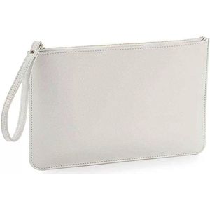 Boutique Accessory Pouch soft zacht grijs handtasje