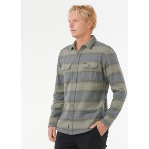 Rip Curl - Line Up - Flannel Overhemd - Katoen - Met Lange Mouwen