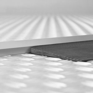 Datona® Rubberen drempelhulp 8 mm - 2 stuks - Zwart