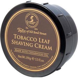 Taylor of Old Bond Street Tobacco Leaf Shaving Cream 150 gr.