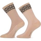 Marc Marcs - Selma - Sokken - Beige - 2-Pack