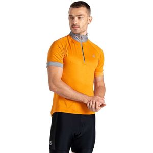 Dare2b Pedal It Out Ii Korte Mouw Wielertrui Oranje 2XL Man