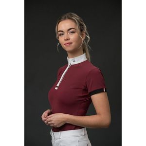 PresTeq Wedstrijdshirt AmbitionFirst - maat 44 - bordeaux