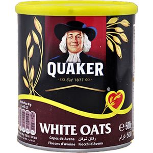 Quaker white Oats witte haver - 500g