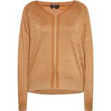 usha - Pullover - Metallic - V-hals - Lange Mouwen