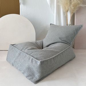 Moje | Bouclé Beanbag - Bouclé Grey
