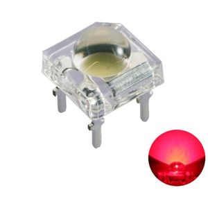 OTRONIC® 5mm Super Flux Piranha 4pin LED - Rood