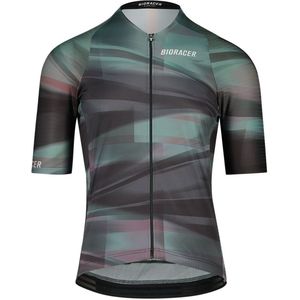 Bioracer Flandrien Series Puncheur Icon - Fietsshirt Heren Korte Mouw - Groen - Maat L