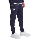 Under Armour - Rival Terry Logo - Joggers - Zwart/Castlerock/Wit - Regular Man
