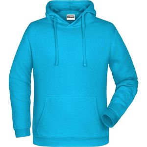 James And Nicholson Heren Basis Hoodie (Turquoise)