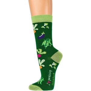 1 paar | Dames sokken | Herensokken | maten 42-47 | vrolijke sokken | grappige sokken | happy socks printjes | thema tuinieren
