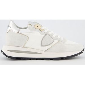 Philippe Model - Dames Tropez Haute Sneaker Wit - Maat 41