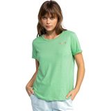 Roxy - Saturdaze - T-shirt - Groen - Korte Mouwen - Dames