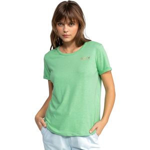 Roxy - Saturdaze - T-shirt - Groen - Korte Mouwen - Dames